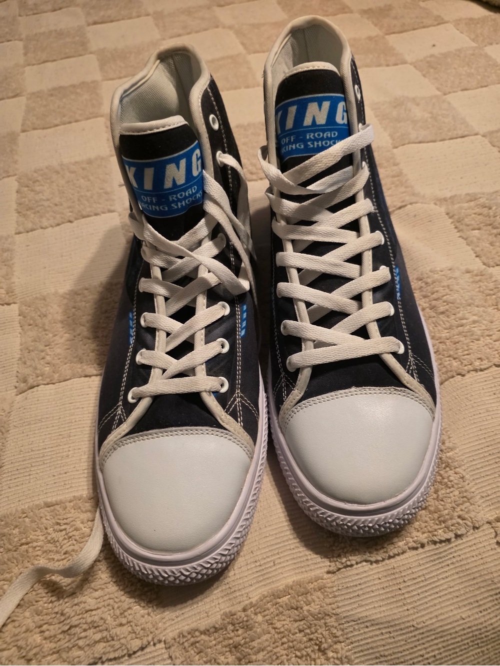 Custom king shocks men’s converse shoes